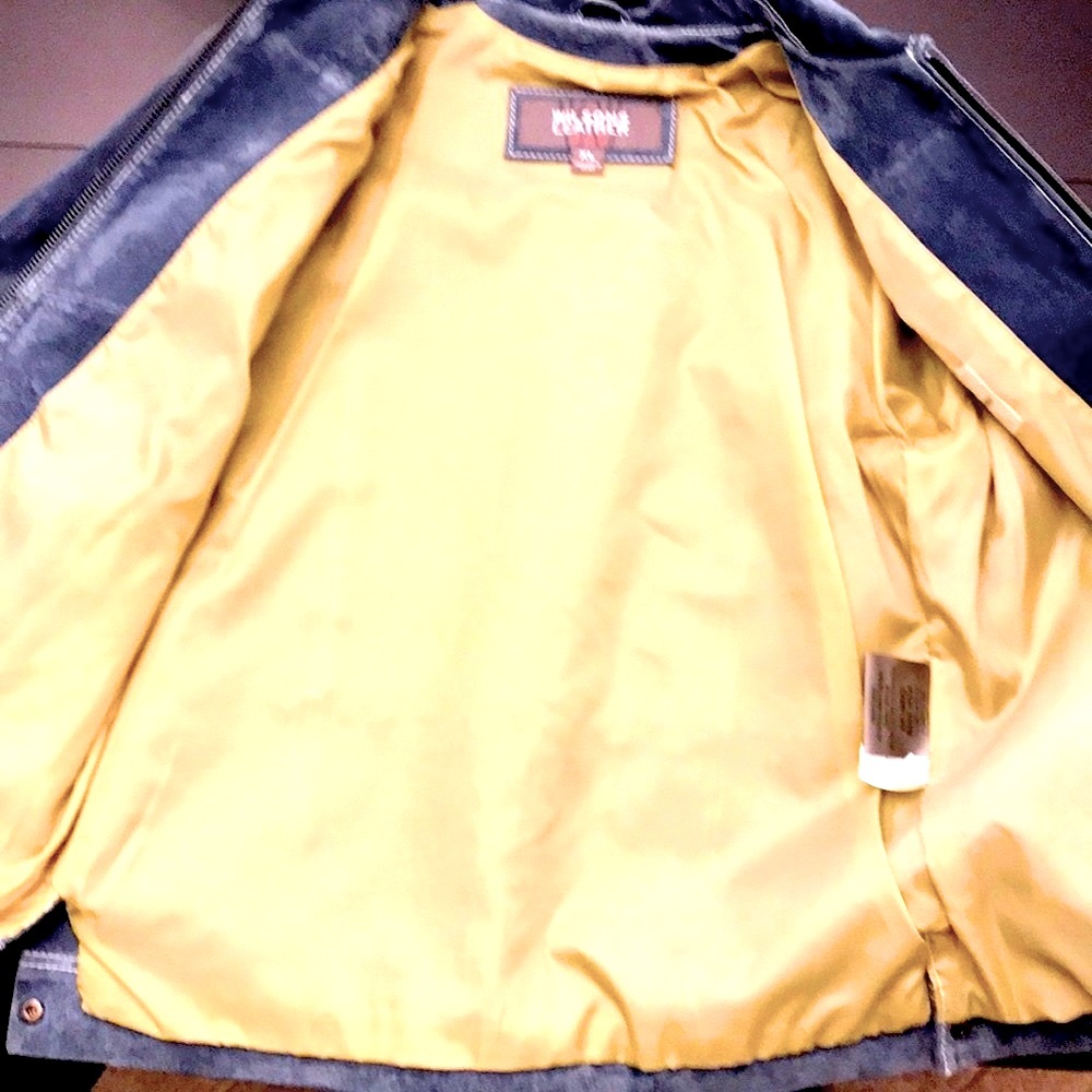**BACK TO SCHOOL SALE**KIDS WILSON suede leather jacket - Picture 9 of 16